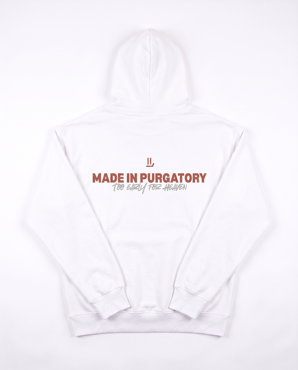 SYMBOL HOODIE white back