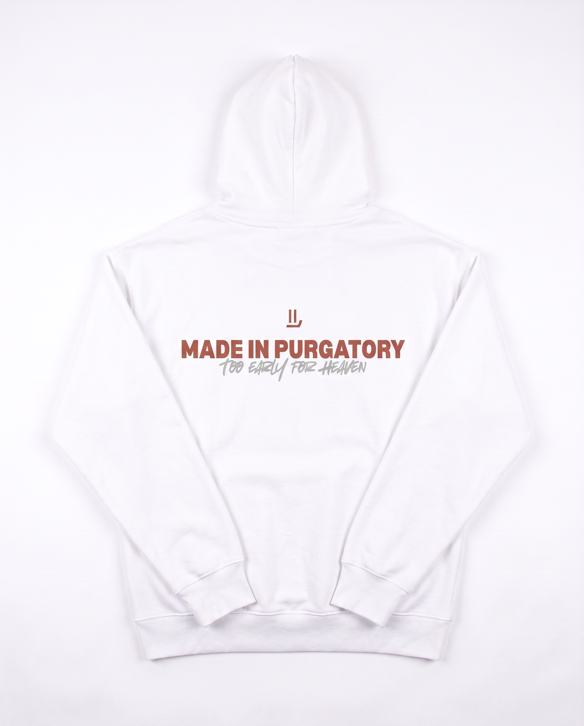 SYMBOL HOODIE white back
