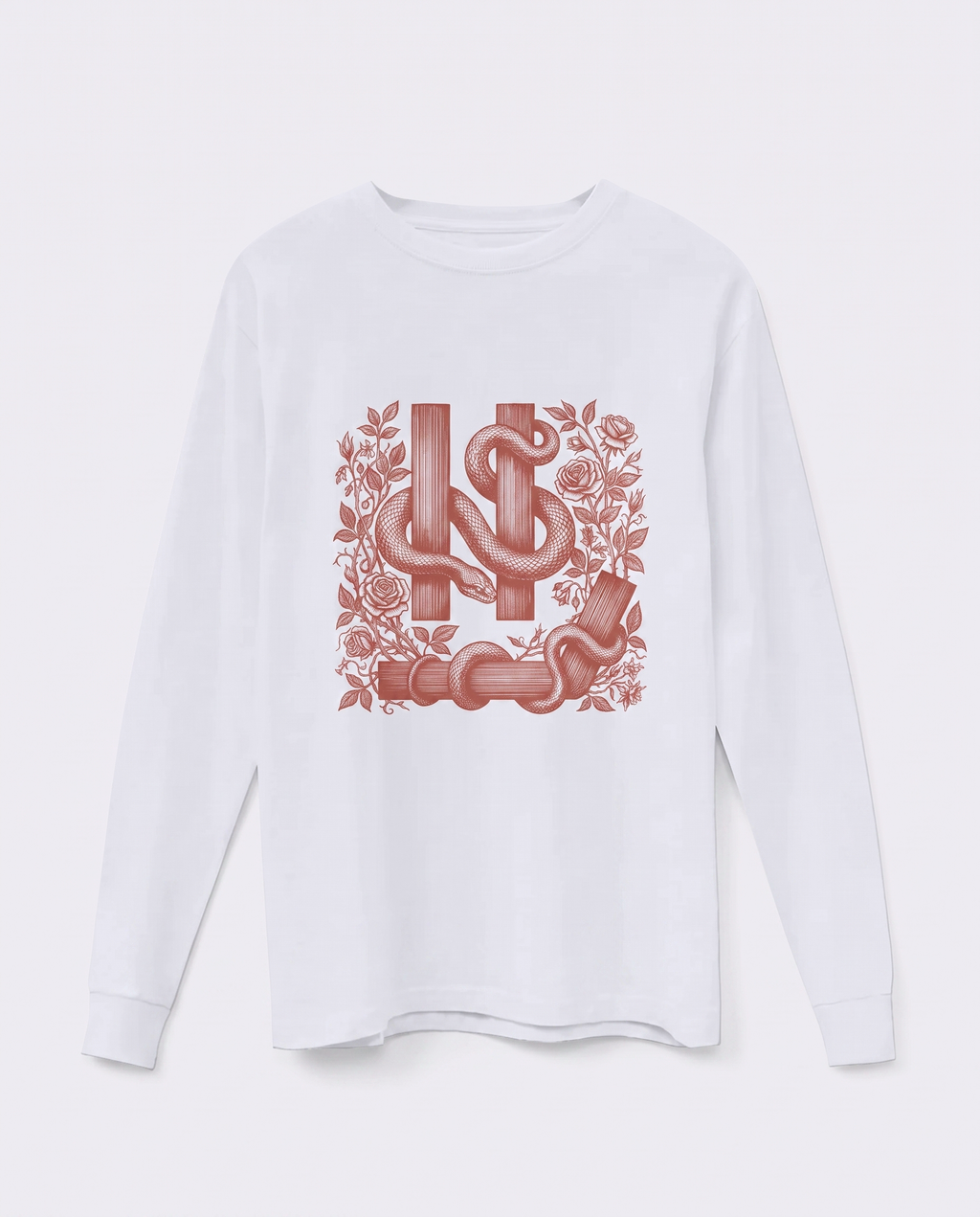 SYMBOL LONGSLEEVE white front