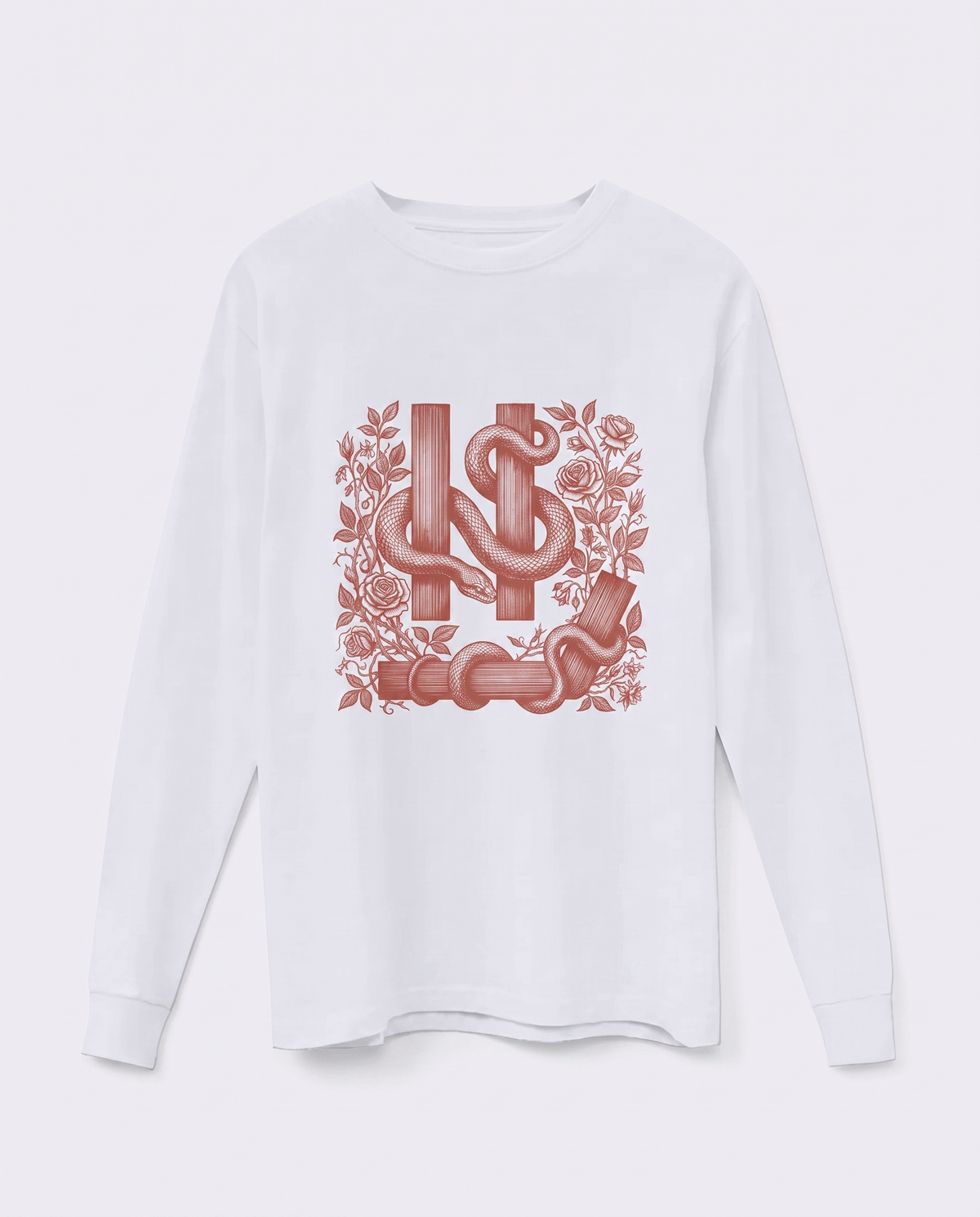 SYMBOL LONGSLEEVE white front