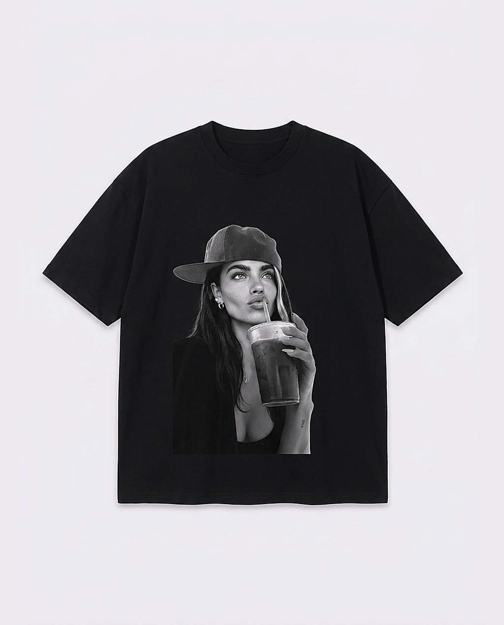 MUSE 002 caffe black tee