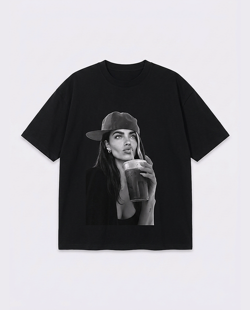 MUSE 002 caffe black tee