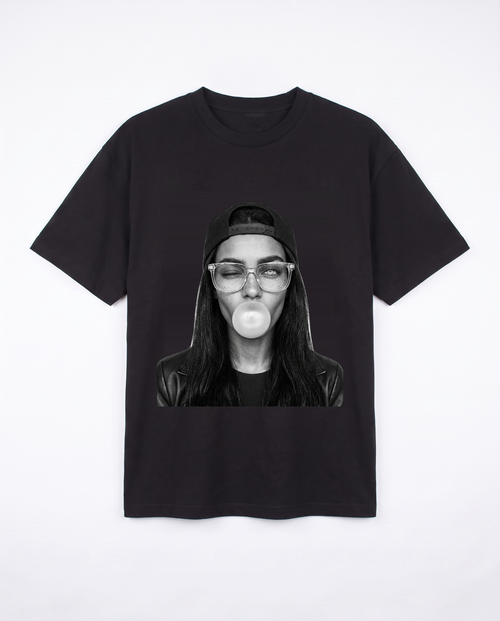 BUBBLE GUM black tee front