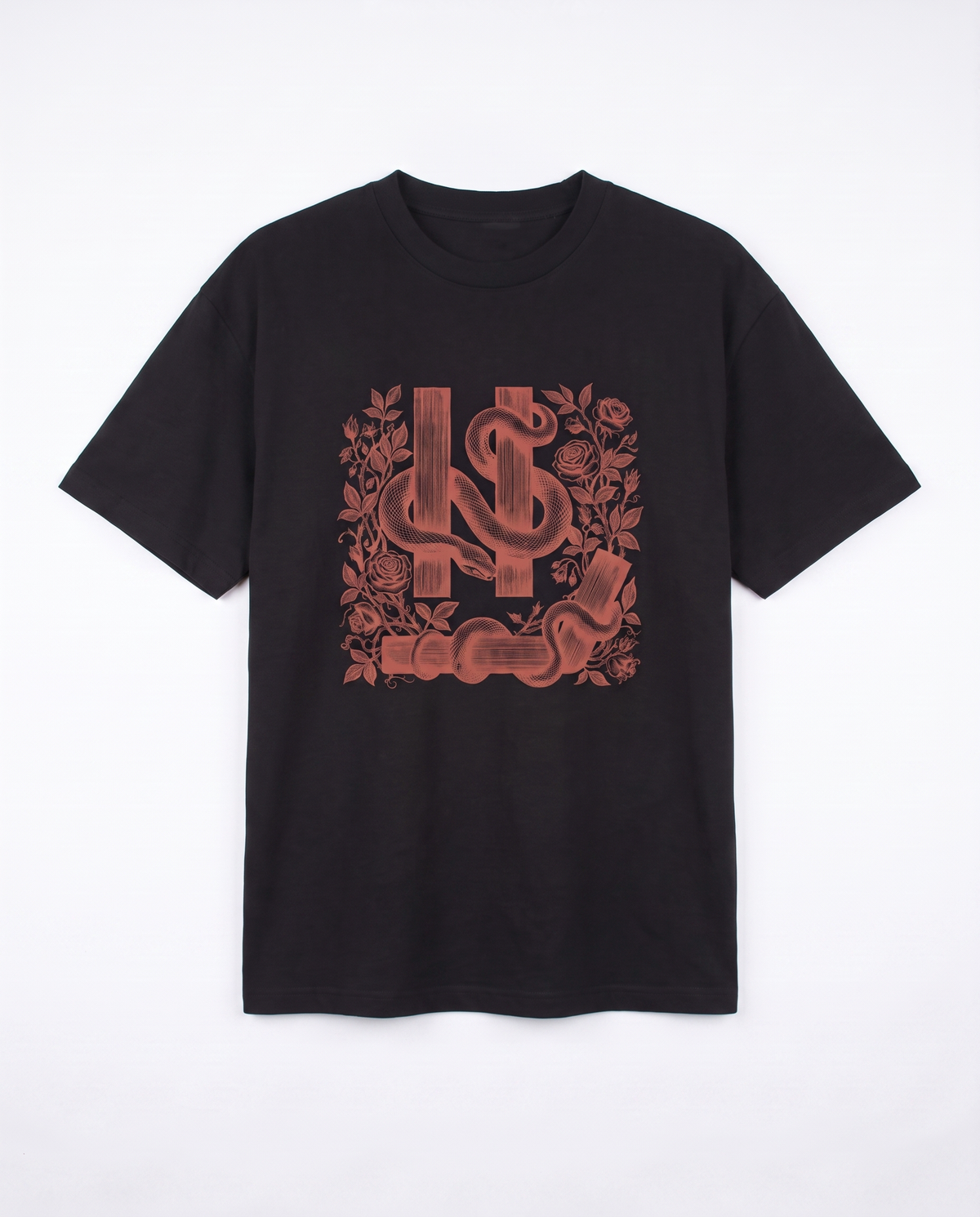 SYMBOL TEE black front