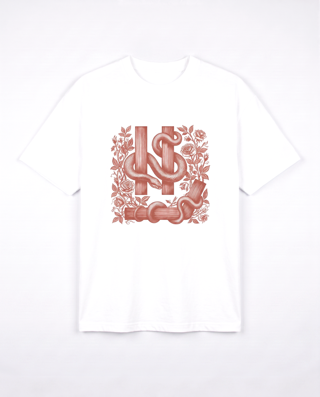 SYMBOL TEE white front